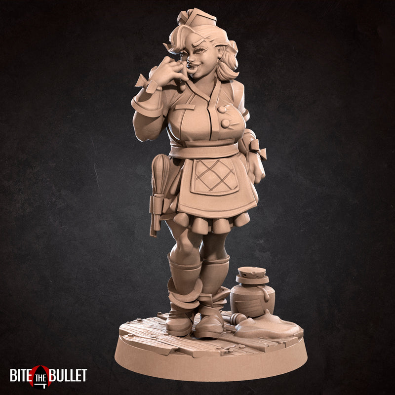 Baker Rocio Pin-Up | Chunky Humans | Bite the Bullet