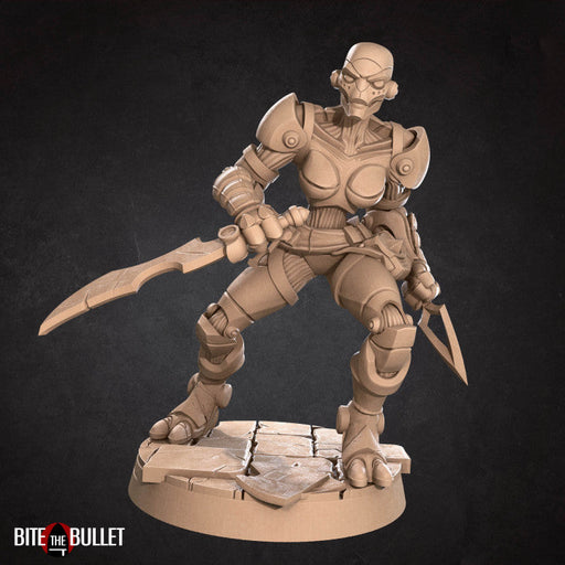 Rogue B | Warforged | Fantasy Miniature | Bite the Bullet TabletopXtra