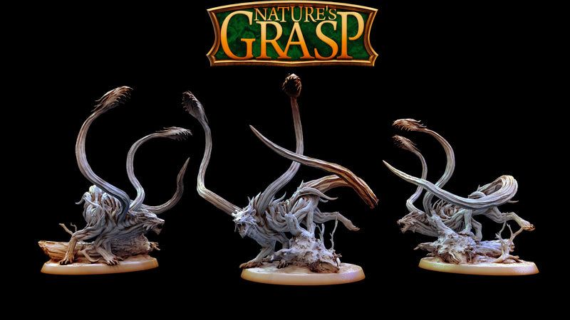 Root Displacer B | Natures Grasp | Fantasy Miniature | Mini Monster Mayhem TabletopXtra