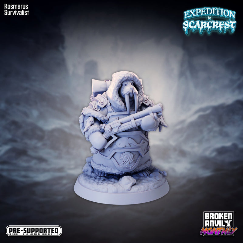 Rosmarus Miniatures | Expedition to Scarcrest | Tabletop RPG Miniature TabletopXtra