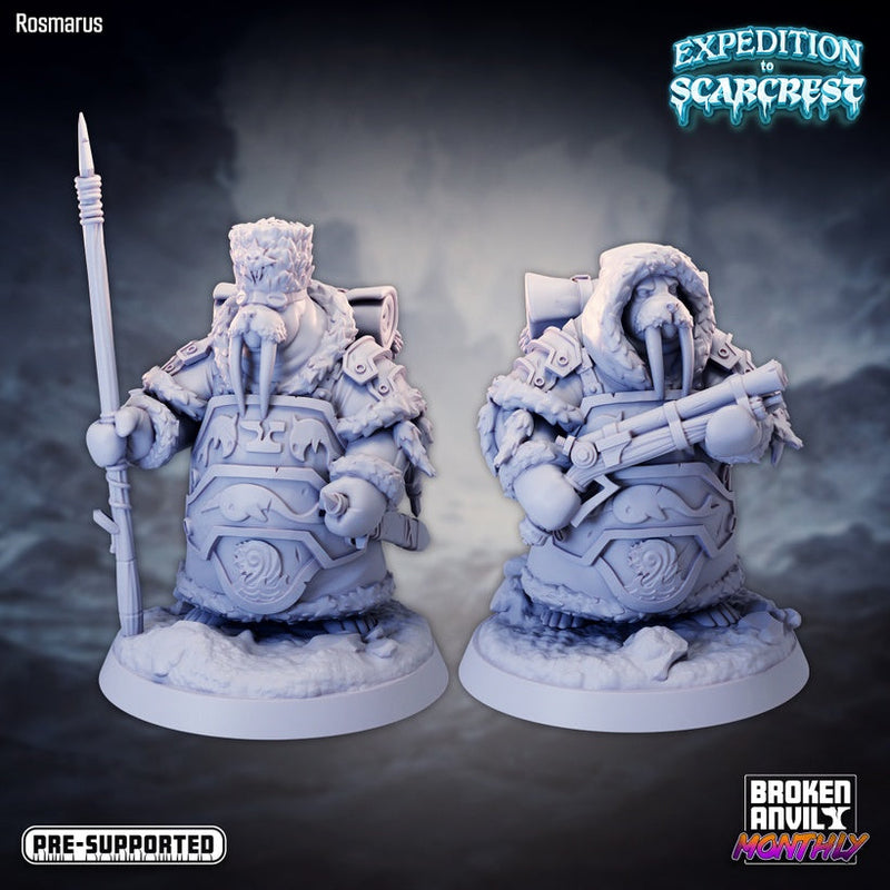 Rosmarus Miniatures | Expedition to Scarcrest | Tabletop RPG Miniature TabletopXtra