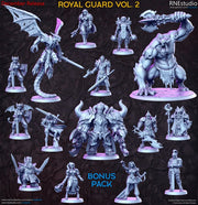 Royal Guard Vol 2 Miniatures (Full Set) | Fantasy Miniature | RN Estudio TabletopXtra