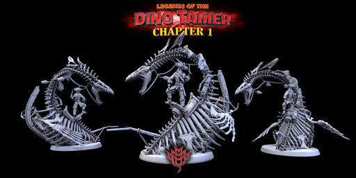 Rum and Bones (Pose 2) | Legends of the Dino Tamer: Chapter One | Fantasy Miniature | Mini Monster Mayhem TabletopXtra