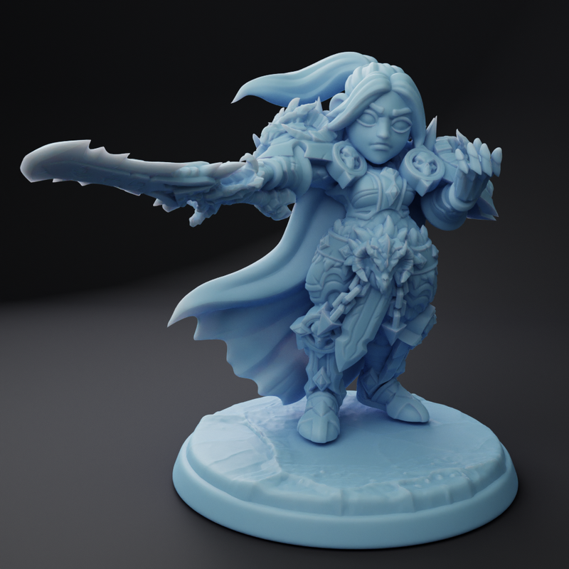 Runa the Oathbreaker | Oaken Hollow Heroes Vol 2 | Fantasy Miniature | Twin Goddess Miniatures TabletopXtra