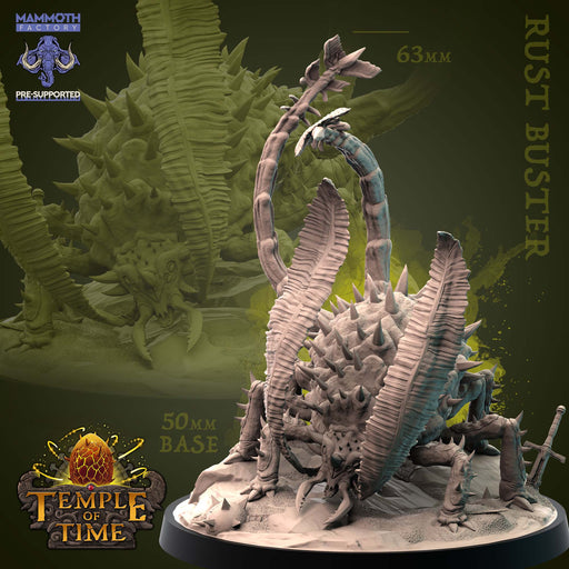 Rust Buster | Temple of Time | Fantasy Miniature | Mammoth Factory TabletopXtra