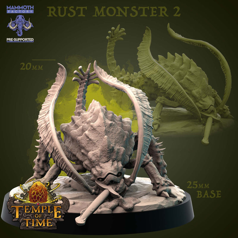 Rust Monster Miniatures | Temple of Time | Fantasy Tabletop Miniature | Mammoth Factory TabletopXtra