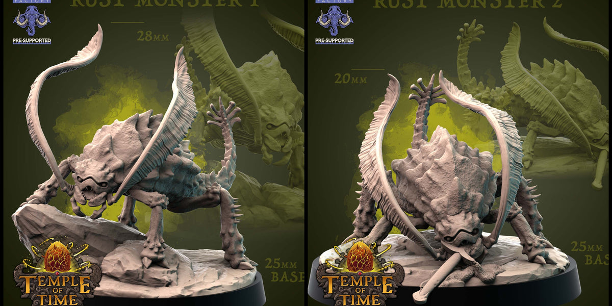Rust Monster Miniatures | Temple of Time | Mammoth Factory — TabletopXtra