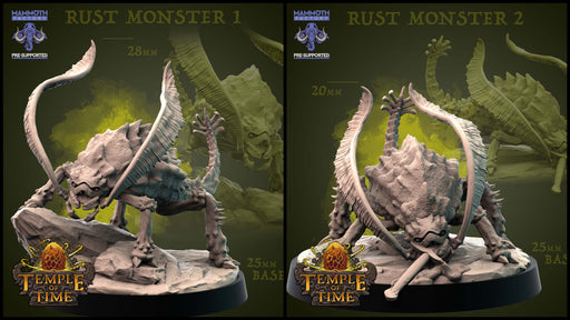 Rust Monster Miniatures | Temple of Time | Fantasy Tabletop Miniature | Mammoth Factory TabletopXtra