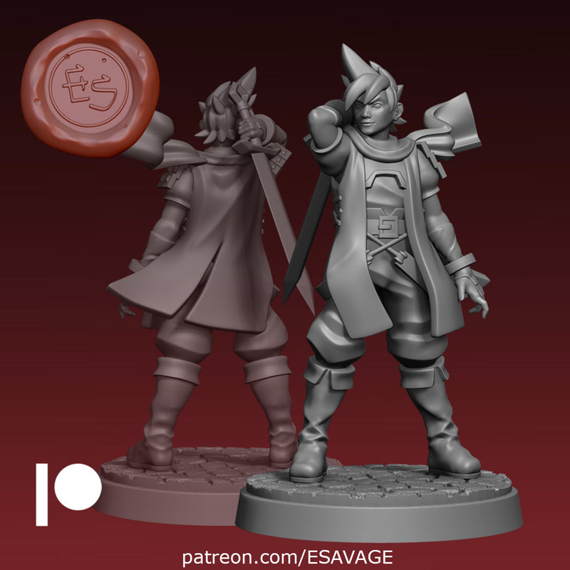 Ryoo | Fantasy Miniature | Ethan Savage Studios