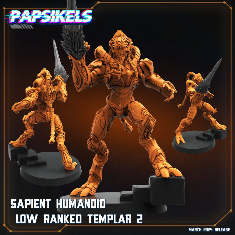 Low Rank Templar Miniatures | Aliens Vs Humans XV That Thing | Papsikels