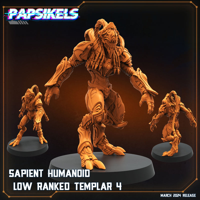 Low Rank Templar Miniatures | Aliens Vs Humans XV That Thing | Papsikels