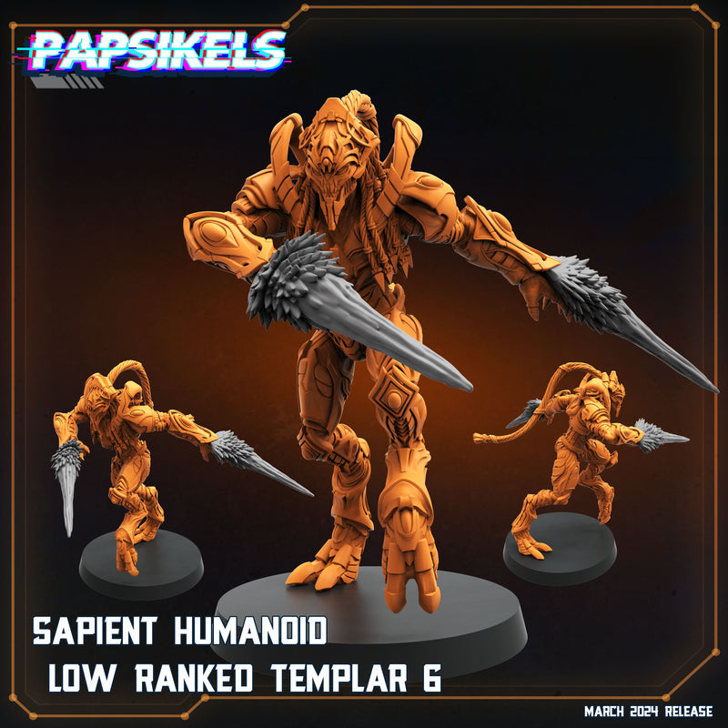 Low Rank Templar Miniatures | Aliens Vs Humans XV That Thing | Papsikels