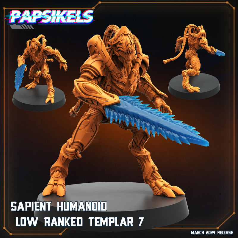 Low Rank Templar Miniatures | Aliens Vs Humans XV That Thing | Papsikels
