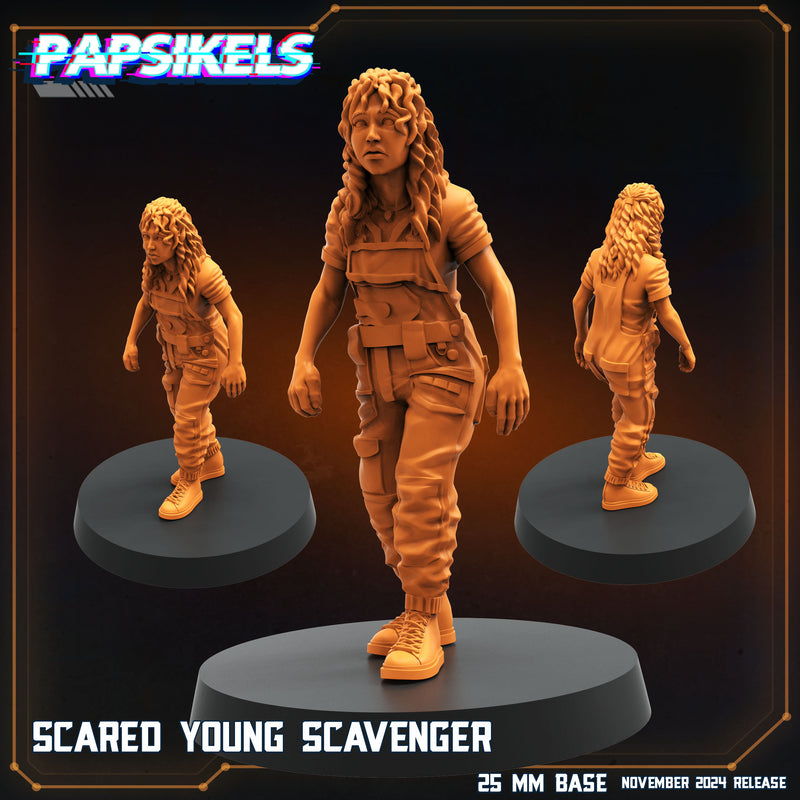 Young Scavenger Miniatures | Aliens Vs Humans XI Execration | Papsikels