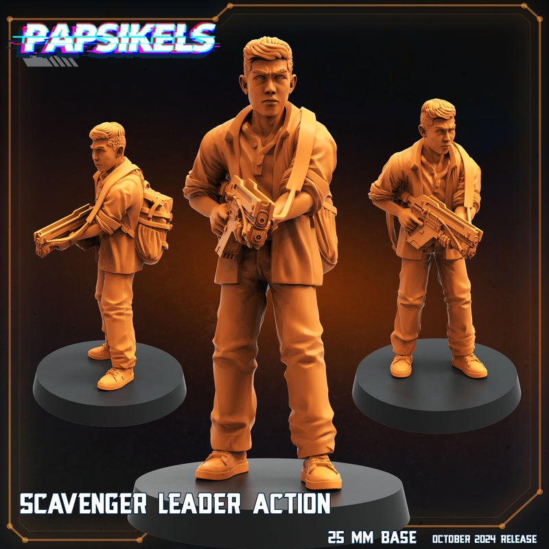 Scavenger Survivor Miniatures | Aliens Vs Humans X Scavenger | Papsikels