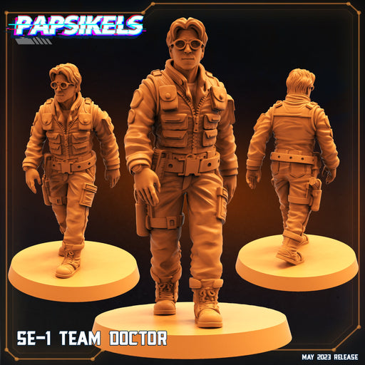SE-1 Team Doctor | Star Entrance Into The Multi World | Sci-Fi Miniature | Papsikels TabletopXtra