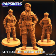 SE-1 Team Miniatures | Star Entrance Into The Multi World | Sci-Fi Miniature | Papsikels TabletopXtra