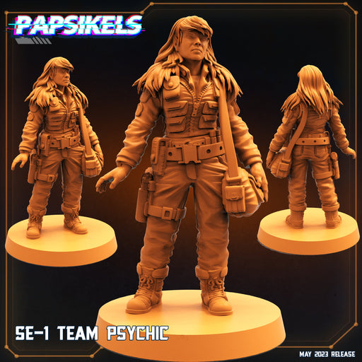 SE-1 Team Psychic | Star Entrance Into The Multi World | Sci-Fi Miniature | Papsikels TabletopXtra