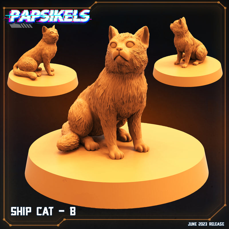 Ships Cat Miniatures | Sci-Fi Specials | Sci-Fi Miniature | Papsikels