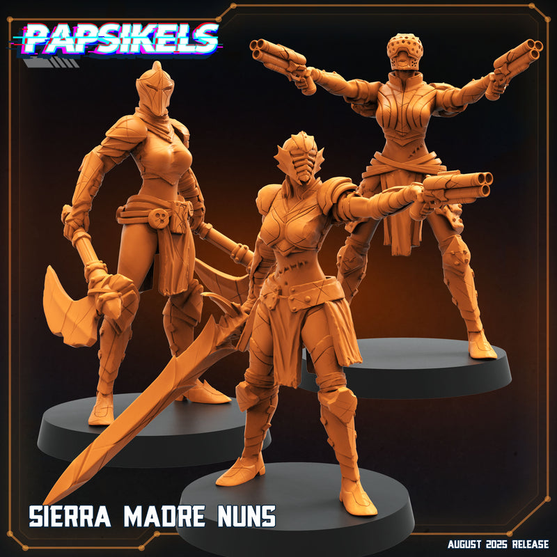 Sierra Madre Nun Miniatures | Papsikels
