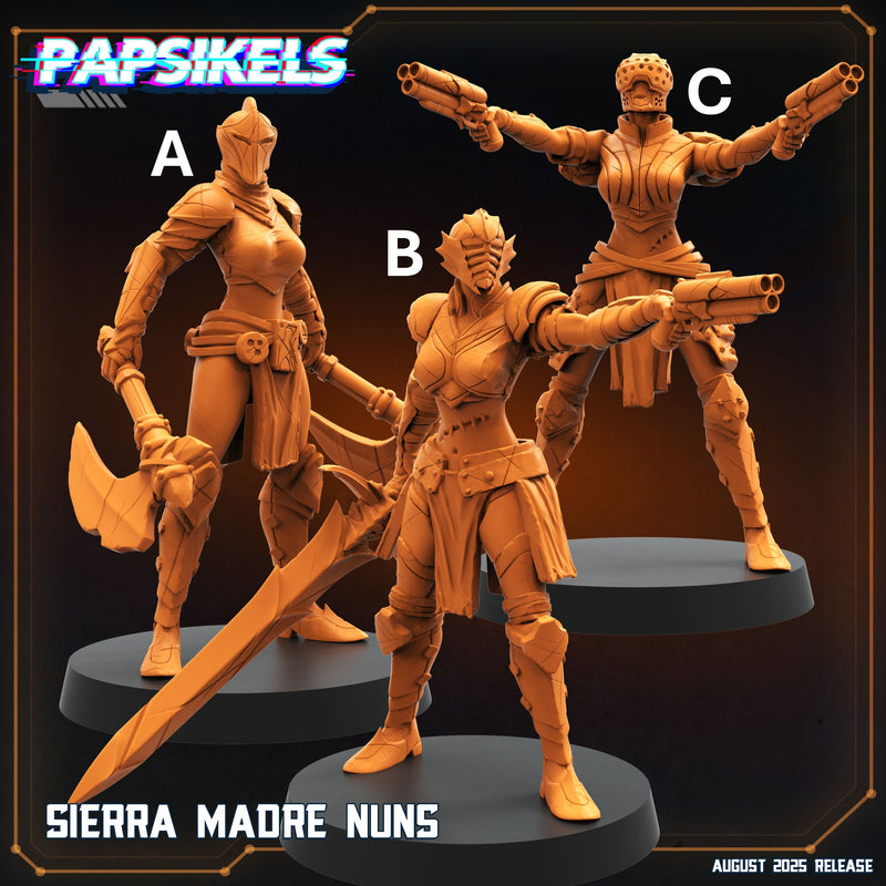 Sierra Madre Nun Miniatures | Papsikels