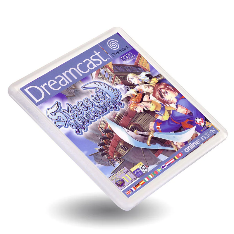 Retro Gaming Box Art Gift Coasters - Dreamcast Best Sellers