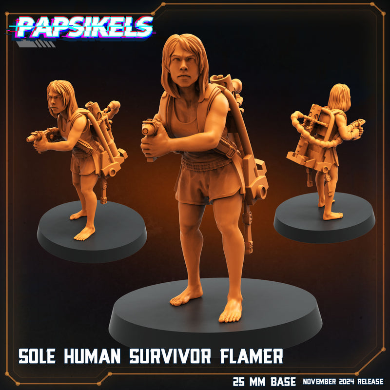 Young Scavenger Miniatures | Aliens Vs Humans XI Execration | Papsikels