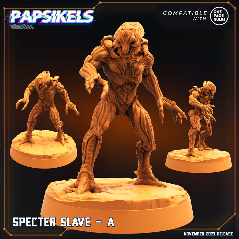 Specter Slave Miniatures | Skull Hunters 2 | Sci-Fi Miniature | Papsikels