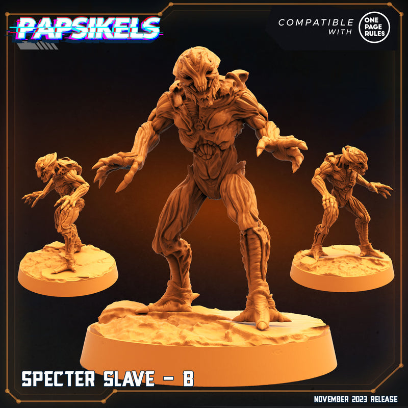 Specter Slave Miniatures | Skull Hunters 2 | Sci-Fi Miniature | Papsikels