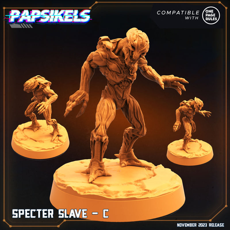 Specter Slave Miniatures | Skull Hunters 2 | Sci-Fi Miniature | Papsikels