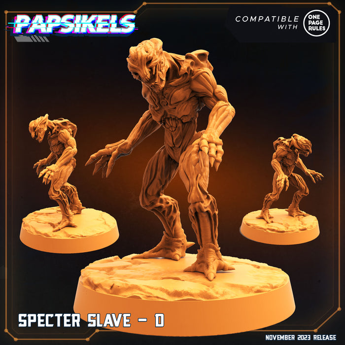 Specter Slave Miniatures | Skull Hunters 2 | Sci-Fi Miniature | Papsikels