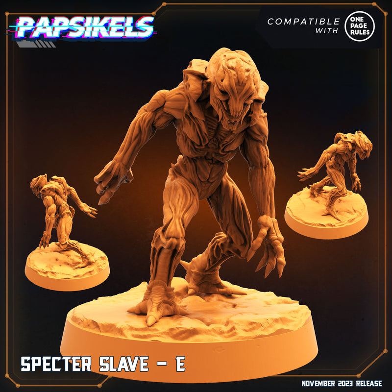Specter Slave E | Skull Hunters 2 | Sci-Fi Miniature | Papsikels