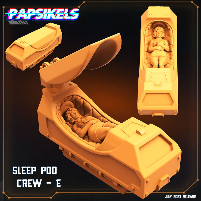 Sleep Pod E | Xeno Wars | Sci-Fi Miniature | Papsikels