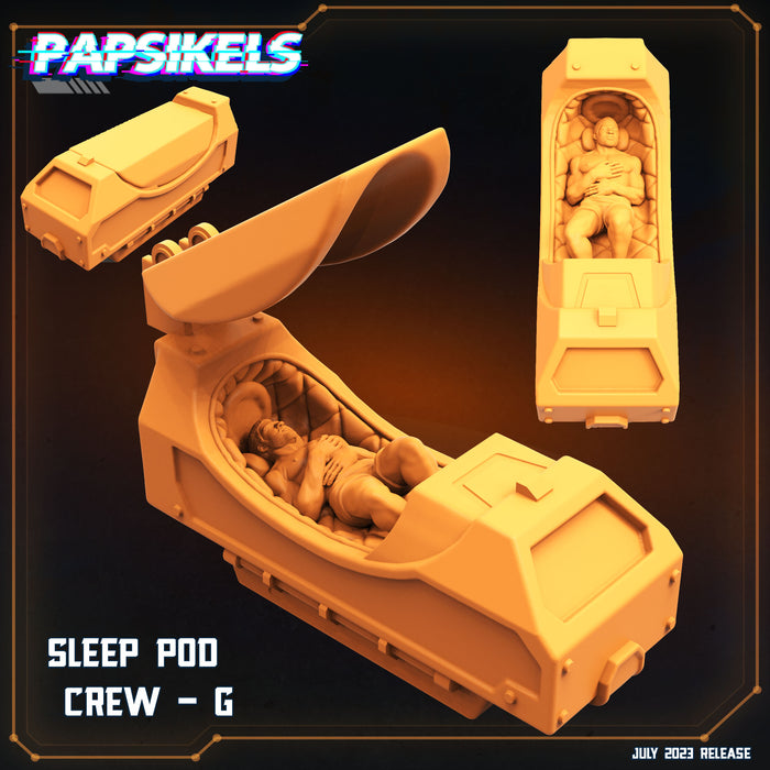 Sleep Pod G | Xeno Wars | Sci-Fi Miniature | Papsikels