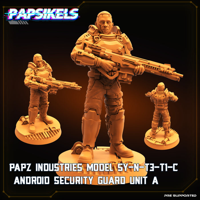 SY-N-T3-T1-C Android Security Guard Unit A | Sci-Fi Specials | Sci-Fi Miniature | Papsikels TabletopXtra