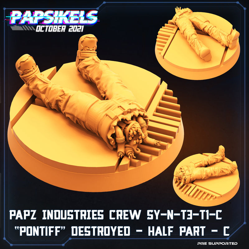 SY-N-T3-T1-C Pontiff w/ Variants | Aliens Vs Humans IV | Sci-Fi Miniature | Papsikels TabletopXtra