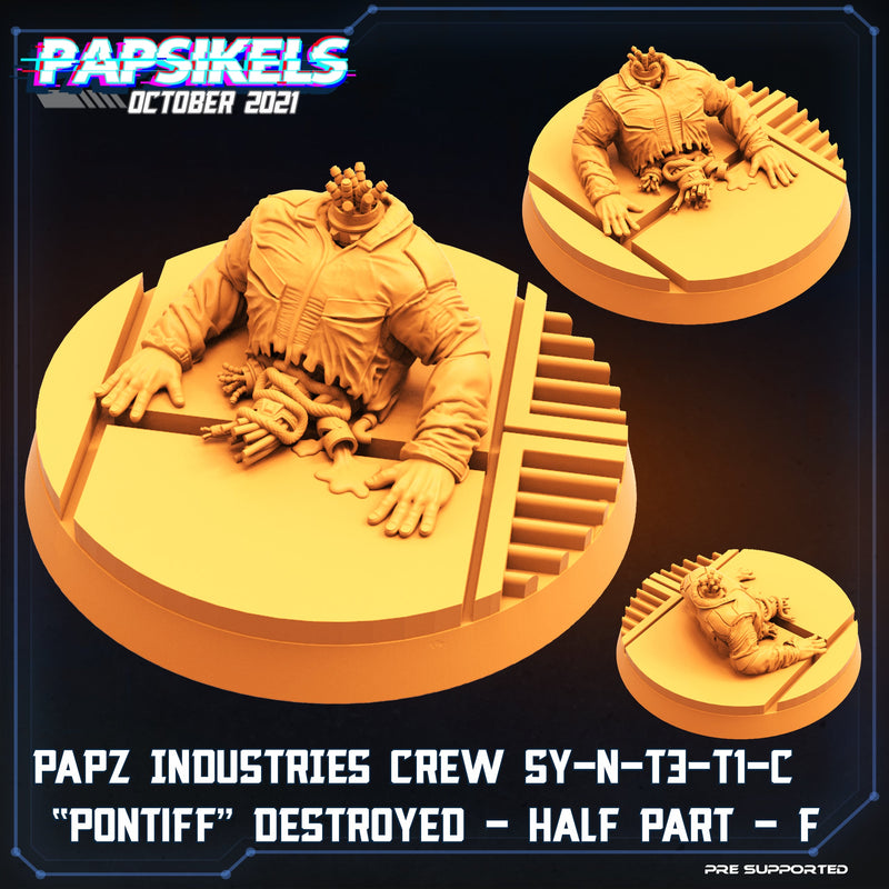 SY-N-T3-T1-C Pontiff w/ Variants | Aliens Vs Humans IV | Sci-Fi Miniature | Papsikels TabletopXtra