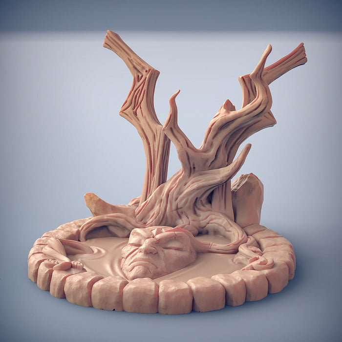 Sacred Well | Deepwood Alfar | Fantasy D&D Miniature | Artisan Guild TabletopXtra