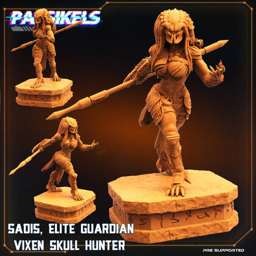 Sadis Elite Guardian Vixen Skull Hunter | Sci-Fi Specials | Sci-Fi Miniature | Papsikels TabletopXtra