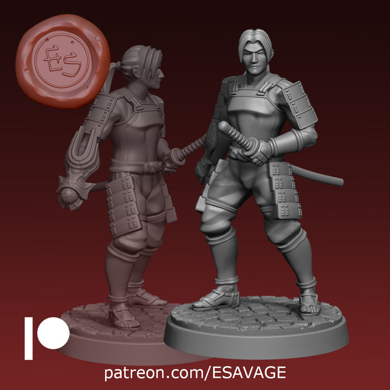 Samuelsuke | Fantasy Miniature | Ethan Savage Studios