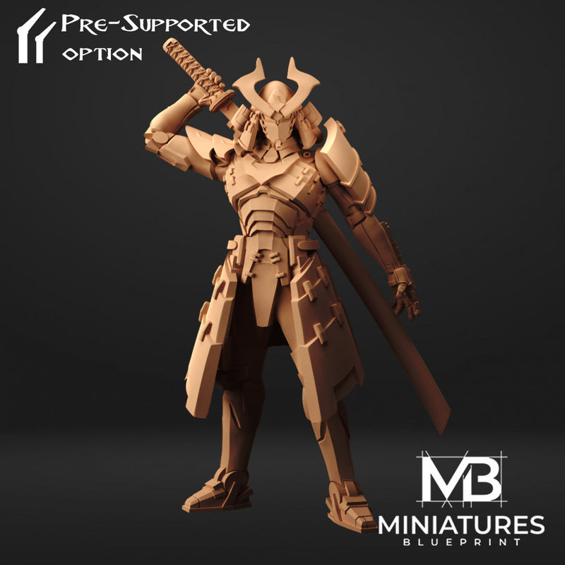 Samurai ZX01 | Samurai & Shinobi | Miniatures Blueprint TabletopXtra