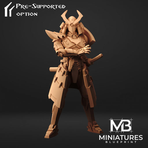 Samurai ZX02 | Samurai & Shinobi | Miniatures Blueprint TabletopXtra