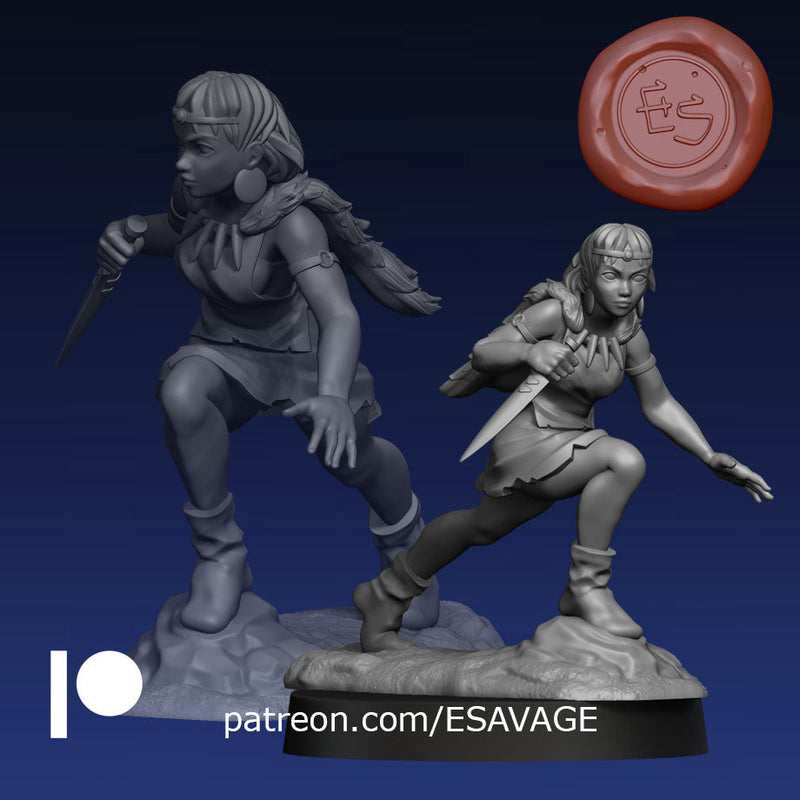 San | Fantasy Miniature | Ethan Savage Studios TabletopXtra
