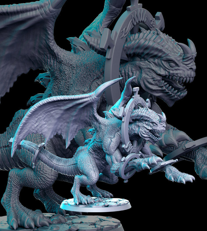 Sand Dragon | RPG Monsters | Fantasy Miniature | RN Estudio — TabletopXtra