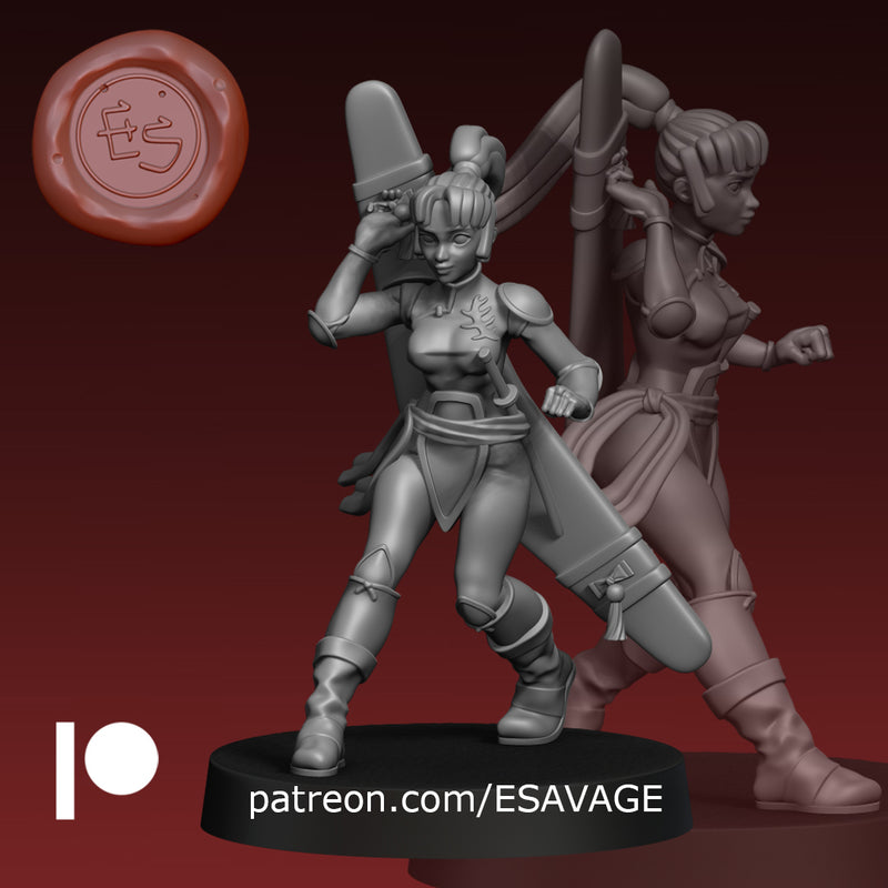 Tango | Fantasy Miniature | Ethan Savage Studios