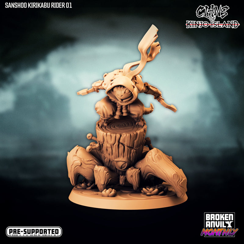 Sanshoo Miniatures | Clans of Kinjo Island | Tabletop RPG Miniature TabletopXtra