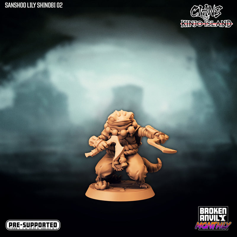 Sanshoo Miniatures | Clans of Kinjo Island | Tabletop RPG Miniature TabletopXtra