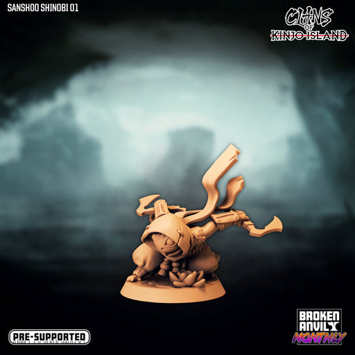 Sanshoo Shinobi A | Clans of Kinjo Island | Tabletop RPG Miniature TabletopXtra