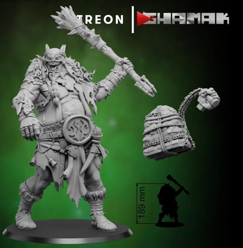 Saracen Giant Miniatures | Ogres | Fantasy Miniature | Ghamak TabletopXtra