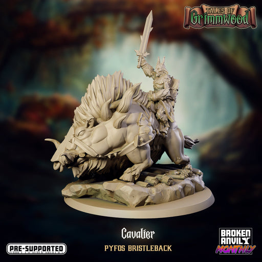 Satyr Cavalier Pyfos Bristleback | Tales of Grimmwood | Tabletop RPG Miniature TabletopXtra